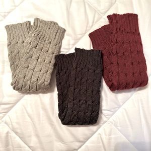 Leg Warmers 3pack NEW w/o tags